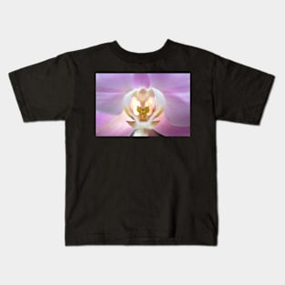 Purple orchid flower Kids T-Shirt